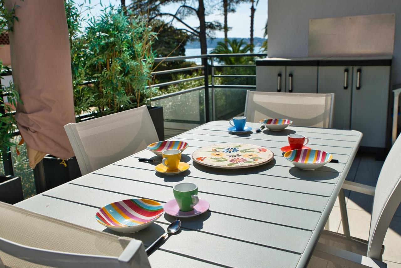 O Fil De L'Eau - Appartement Standing Vue Mer A08 T2 Bandol Exterior foto