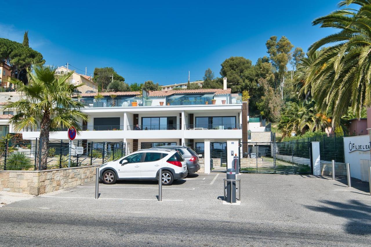 O Fil De L'Eau - Appartement Standing Vue Mer A08 T2 Bandol Exterior foto